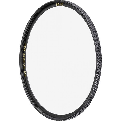 B+W 67mm UV Haze #010 MRC Basic Filter - Professional Lens Protection for DSLR & Mirrorless Cameras - Reduce Glare & Enhance Clarity for Landscape & Portrait Photography