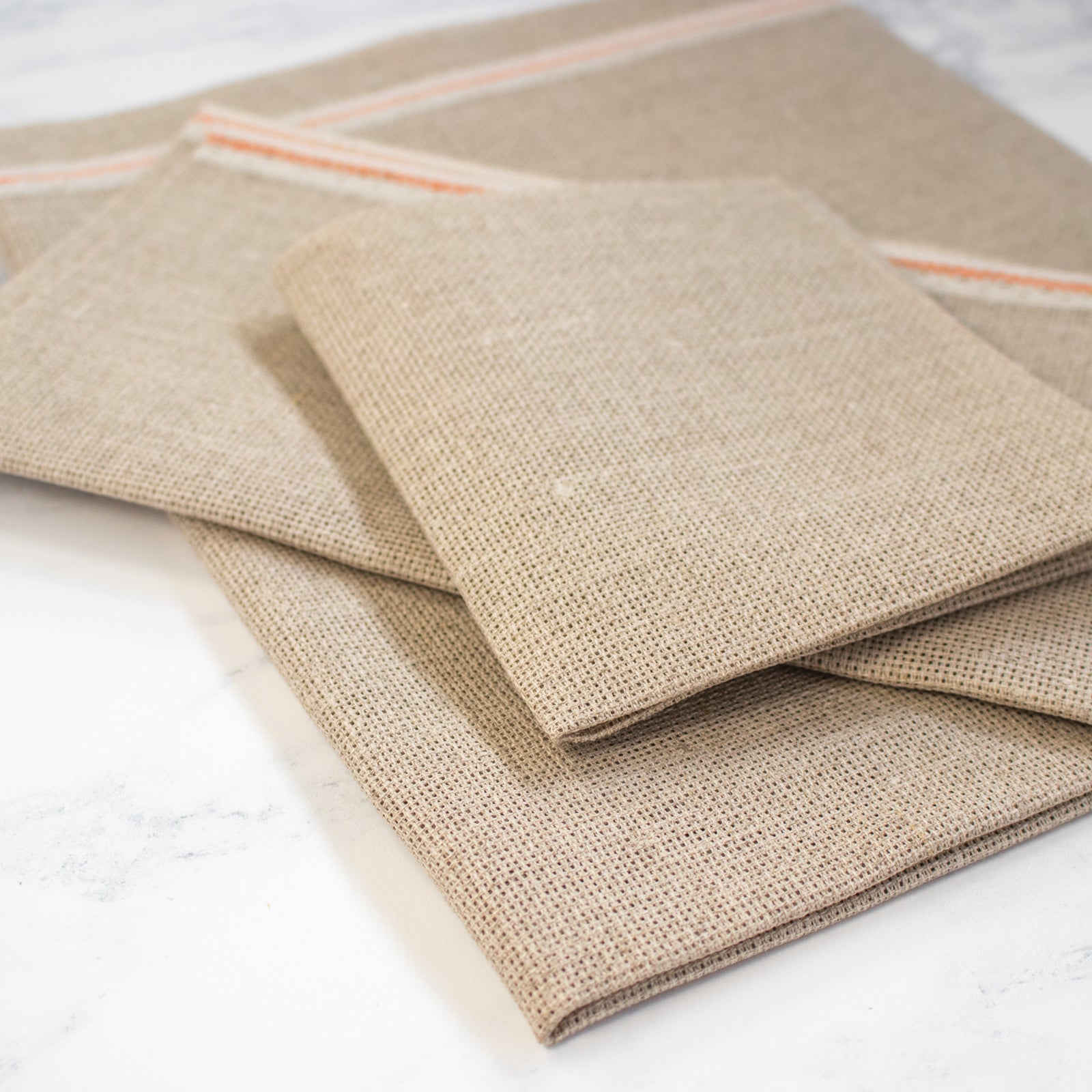 Premium Raw Natural Aida Cross Stitch Fabric - 14 Count Evenweave for Embroidery & Needlework - Perfect for DIY Crafts, Home Decor, and Handmade Gifts