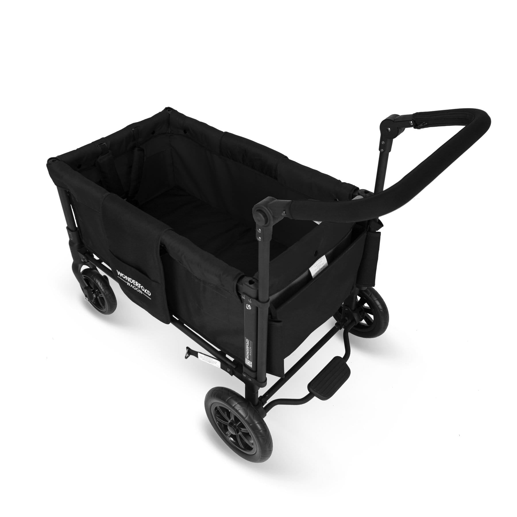 Wonderfold Wagon W1 Push Double Stroller Wagon - Premium All-Terrain Stroller for Kids & Toddlers - Perfect for Beach, Park, Shopping & Outdoor Adventures