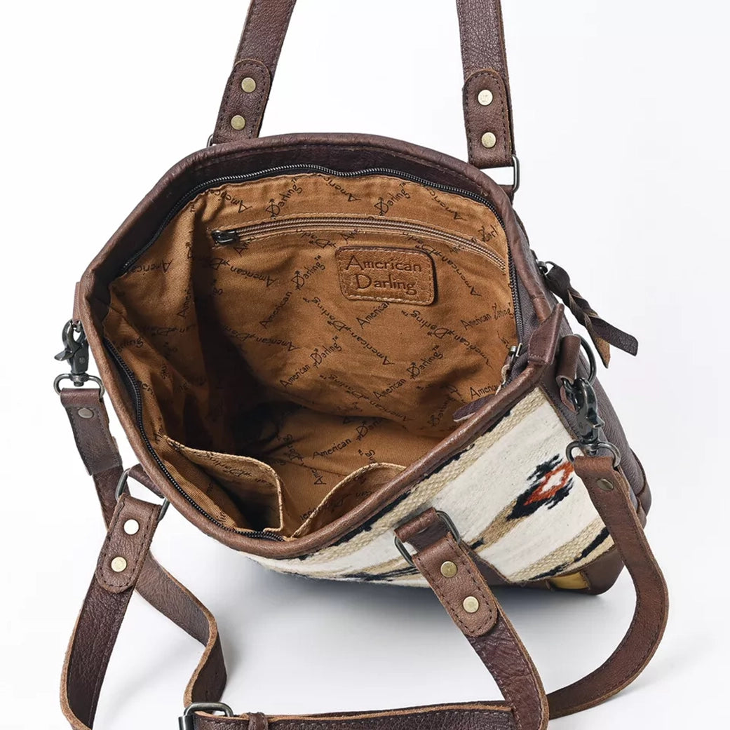 American Darling Saddle Blanket Tote Bag - Stylish Western Tote for Women | Perfect for Rodeo, Horseback Riding & Country Fashion Accessories