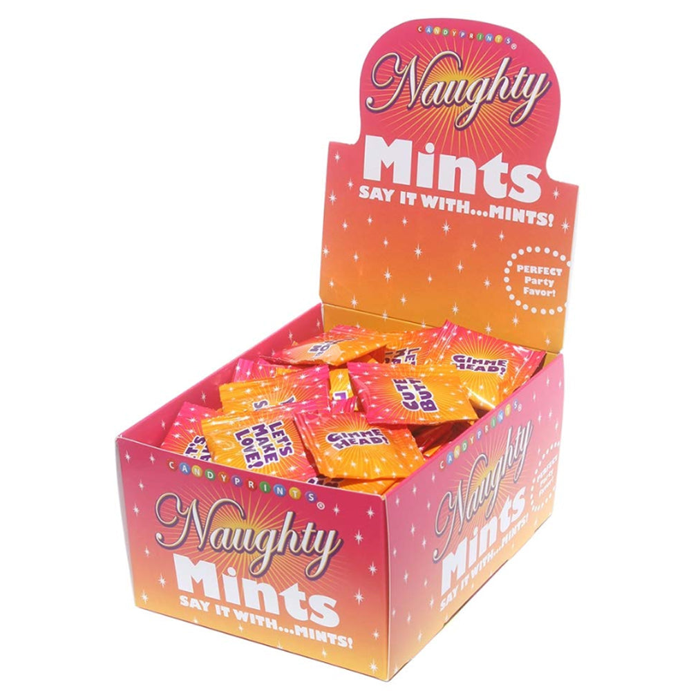 Individually Wrapped Naughty Mints - Fun & Fresh Breath Mints for Parties, Gifts & Office Pranks