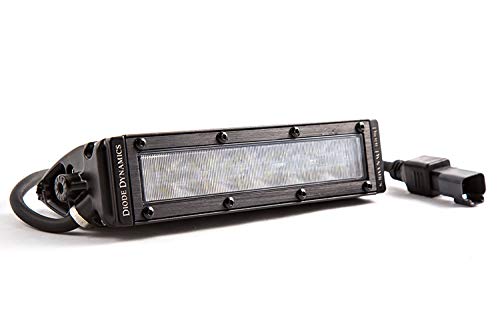 Diode Dynamics Stage Series 6in SAE/DOT White LED Light Bar - Single Unit for Off-Road & Fog Lights | Perfect for Trucks, Jeeps & ATVs in Low Visibility Conditions