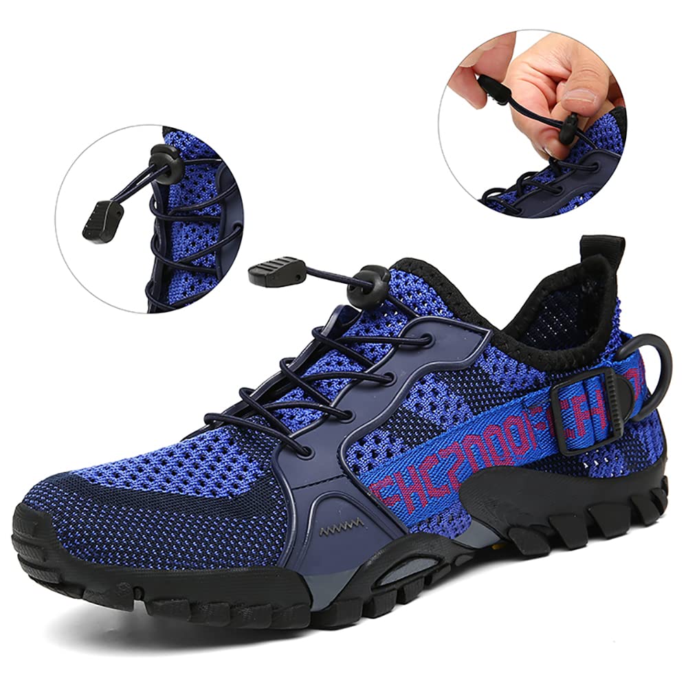 **Men's & Women's Quick-Drying Water Shoes for Hiking, Beach, Travel & Outdoor Activities - Lightweight Aqua Trekking Sneakers for Walking, Climbing & Water Sports**