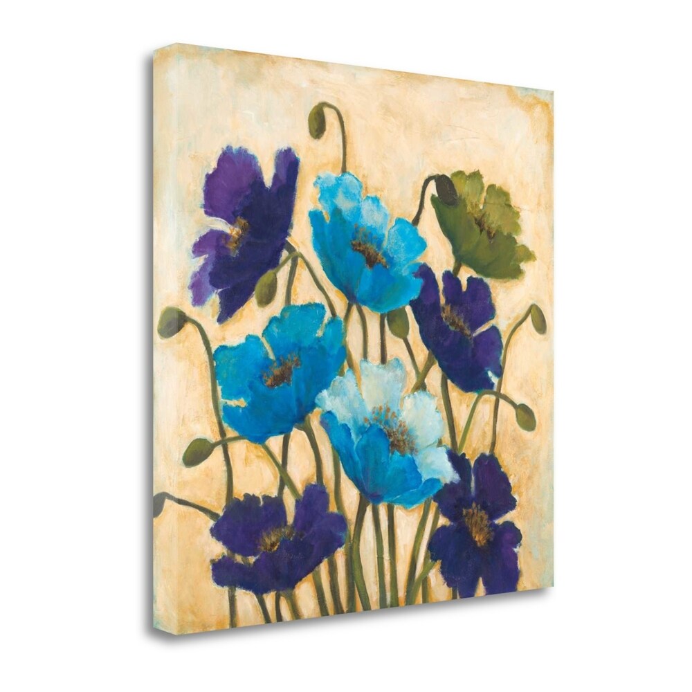 Bloom Where You Are Planted - Inspirational Wall Art Print by Wani Pasion, Premium Giclee on Gallery Wrapped Canvas - Perfect for Home Decor, Office & Gift Giving