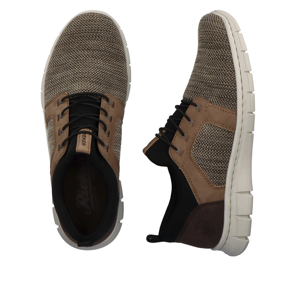 Rieker Timo B7796 Men's Comfortable Casual Shoes - Lightweight & Breathable for Walking, Travel & Everyday Wear