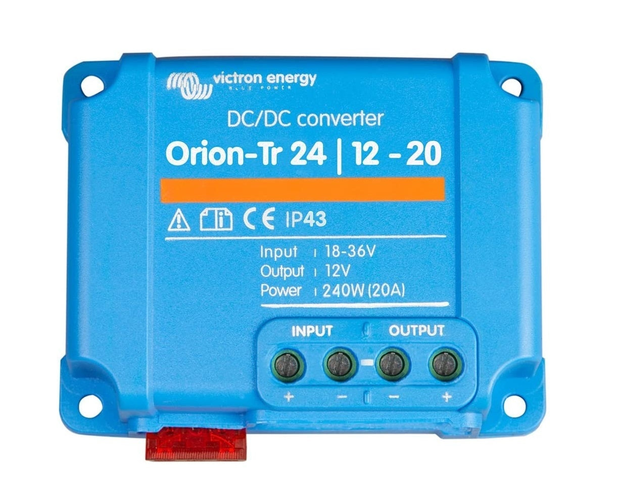 Victron Energy Orion Tr 24/12 20 (240W) DC DC Converter - High Efficiency Voltage Regulator for RVs, Boats & Solar Systems | ORI241220200