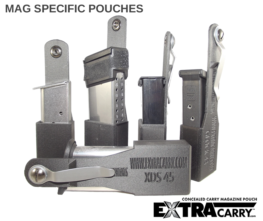 Ruger SR9 9mm 17 Round Magazine Pouch - Tactical Gun Accessories for Range Shooting & Concealed Carry | Durable Nylon Holster for Pistol Magazines