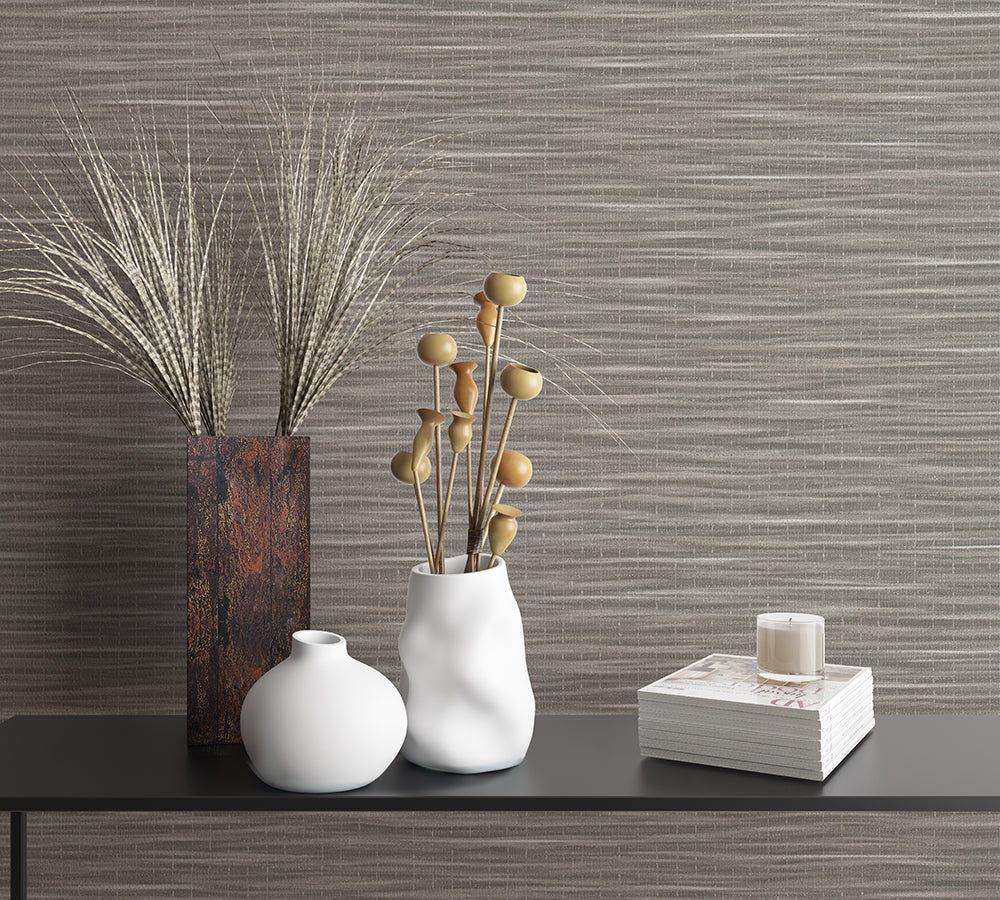 Botanica Faux Grasscloth Wallpaper - Premium Peel and Stick Wallpaper for Home Decor - Perfect for Living Room, Bedroom, and Office Accent Walls