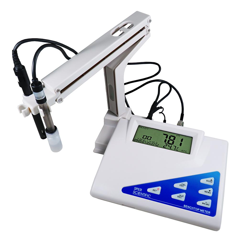 Digital Benchtop Conductivity Meter - High Precision Water Quality Tester for Labs, Aquariums & Hydroponics | EC/TDS/Salinity Measurement