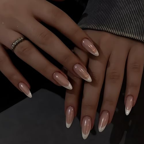 french almond white brown