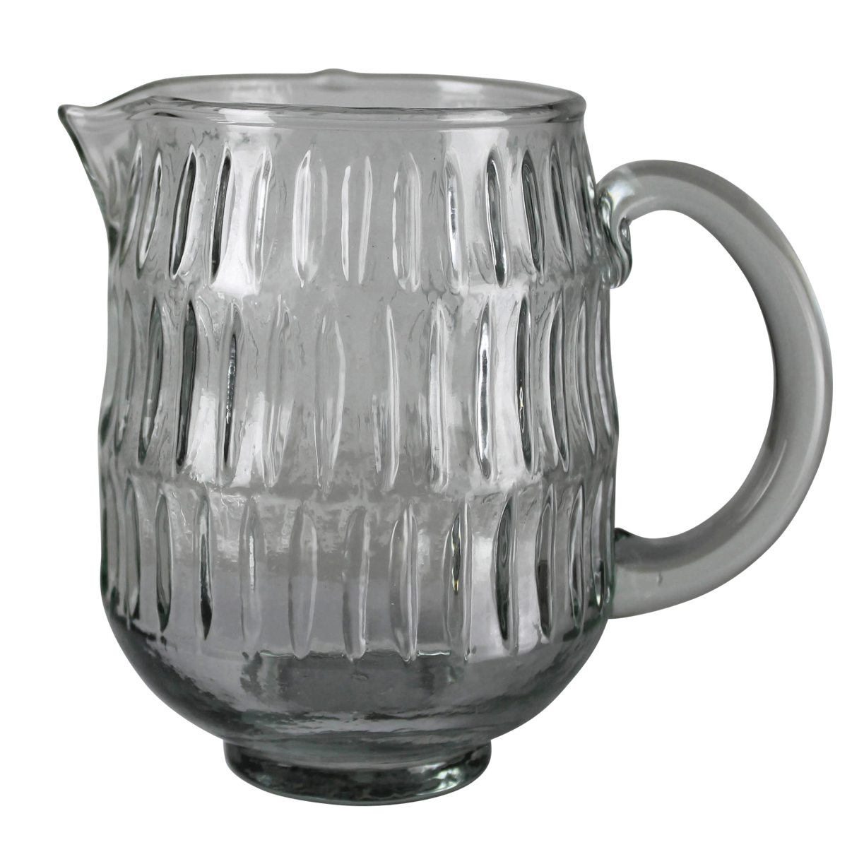 Premium Fika Glass Pitcher - 68oz Iced Tea & Lemonade Pitcher with Lid - Perfect for Summer Drinks, Entertaining & Refreshing Beverages at Home or Parties