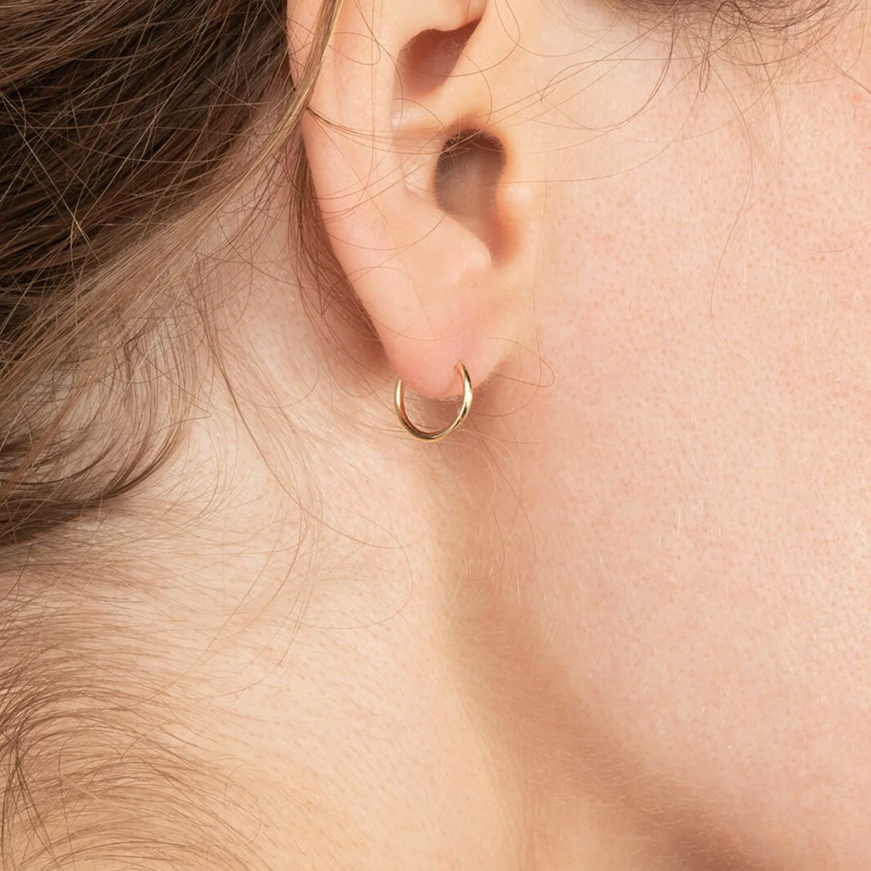 EPIRORA 925 Sterling Silver Hoop Earrings Set - 3 Pairs Small Cartilage Earrings for Women & Men, Hypoallergenic Tragus, Nose & Lip Rings | Perfect for Everyday Wear, Gifts & Body Piercing Jewelry