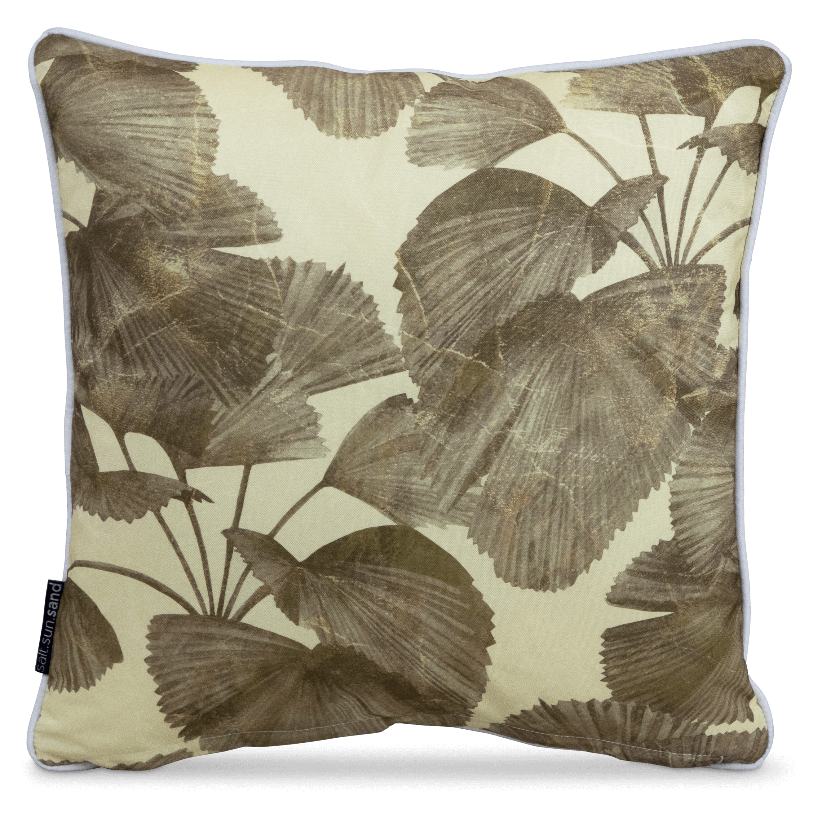 Bondi Tranquil Touch 45 x 45 cm Waterproof Outdoor Cushion with Piped Edges - Perfect for Patio Furniture, Garden Chairs & Poolside Lounging