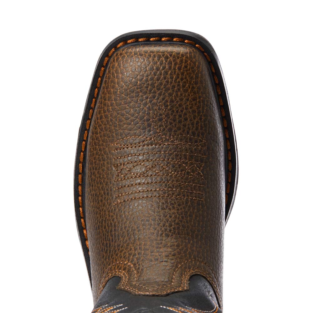 Ariat Kids' Work Venttek Boot - Durable & Comfortable Western Boots for Boys & Girls - Perfect for Ranch Work, Riding & Outdoor Activities