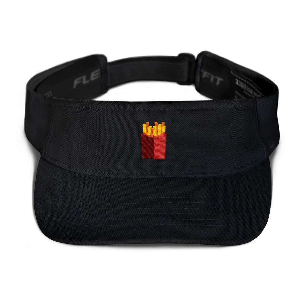 Flexfit 8110 French Fries Fast Food Embroidered Snapback Hat - Perfect for Snack Lovers, Outdoor Dining, and Casual Wear