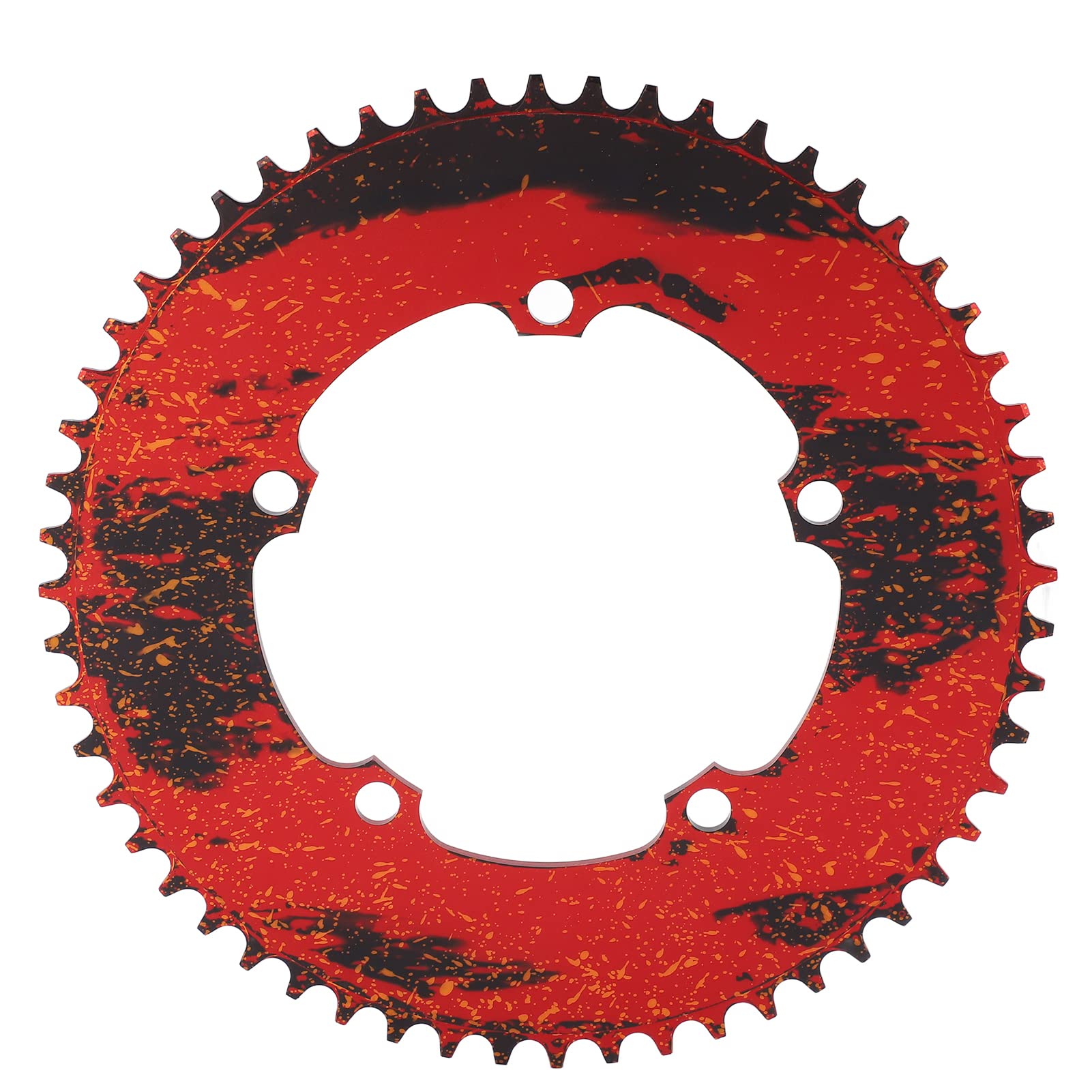 Dpofirs Bike Chainring - Single Speed Chainring for Road Bikes & Mountain Bikes | Durable & Lightweight | Perfect for Commuting, Trail Riding & Performance Cycling