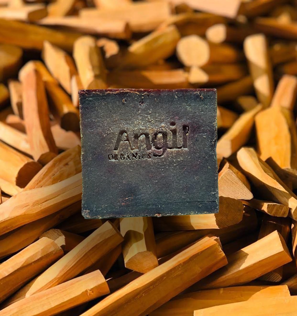 Angil Donkey Milk Beauty Soap - 100% Natural Sandalwood Soap for Skin Brightening, Tan Removal & Anti-Aging | 110g | All Skin Types | Pack of 1 | Perfect for Daily Skincare, Spa Treatments & Gift Giving