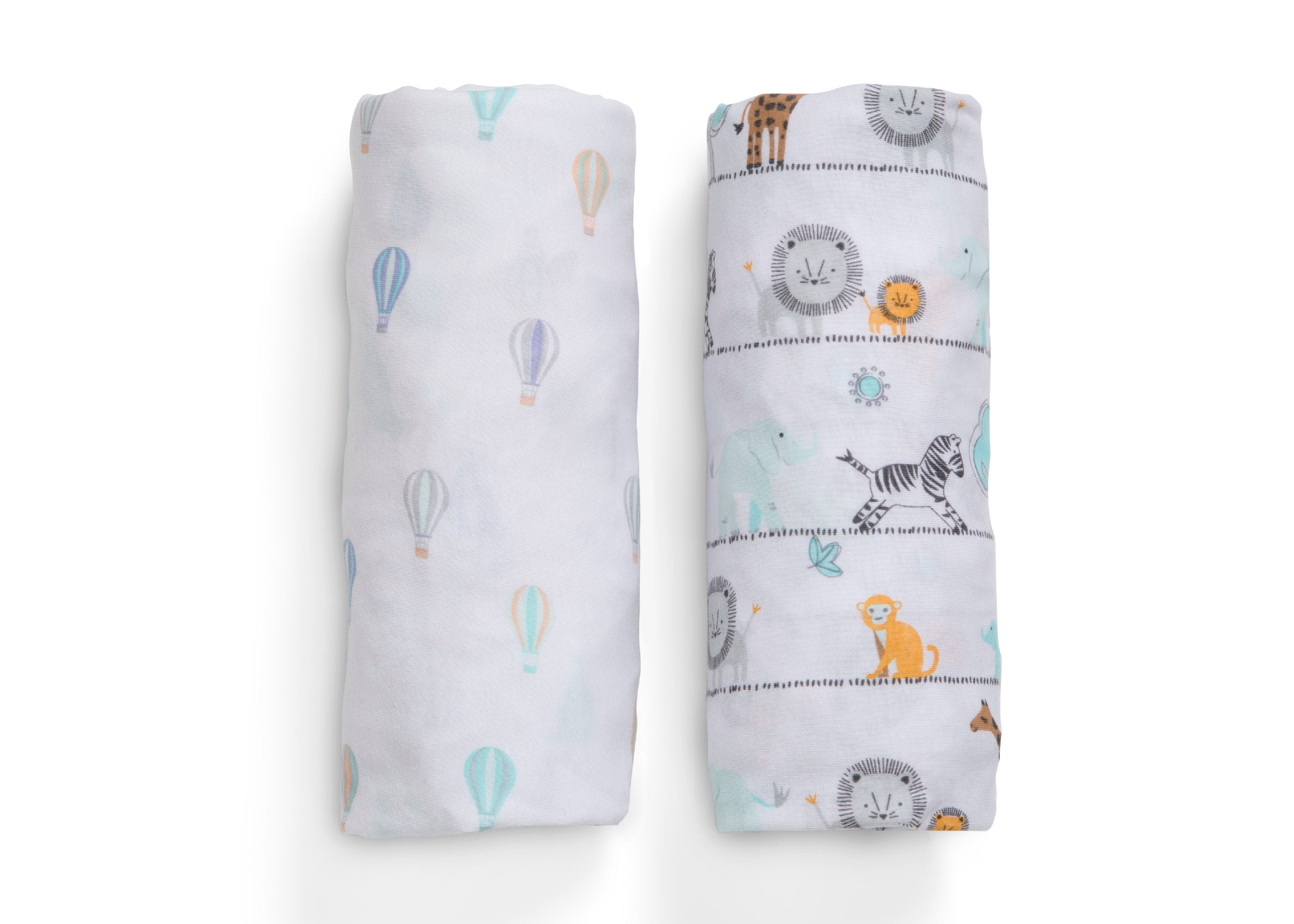 Whimsical Dreams Fitted Crib Sheets 2 Pack - Soft Baby Crib Sheets for Nursery, Toddler & Infant Bed - Perfect for Daycare, Home Nursery & Travel