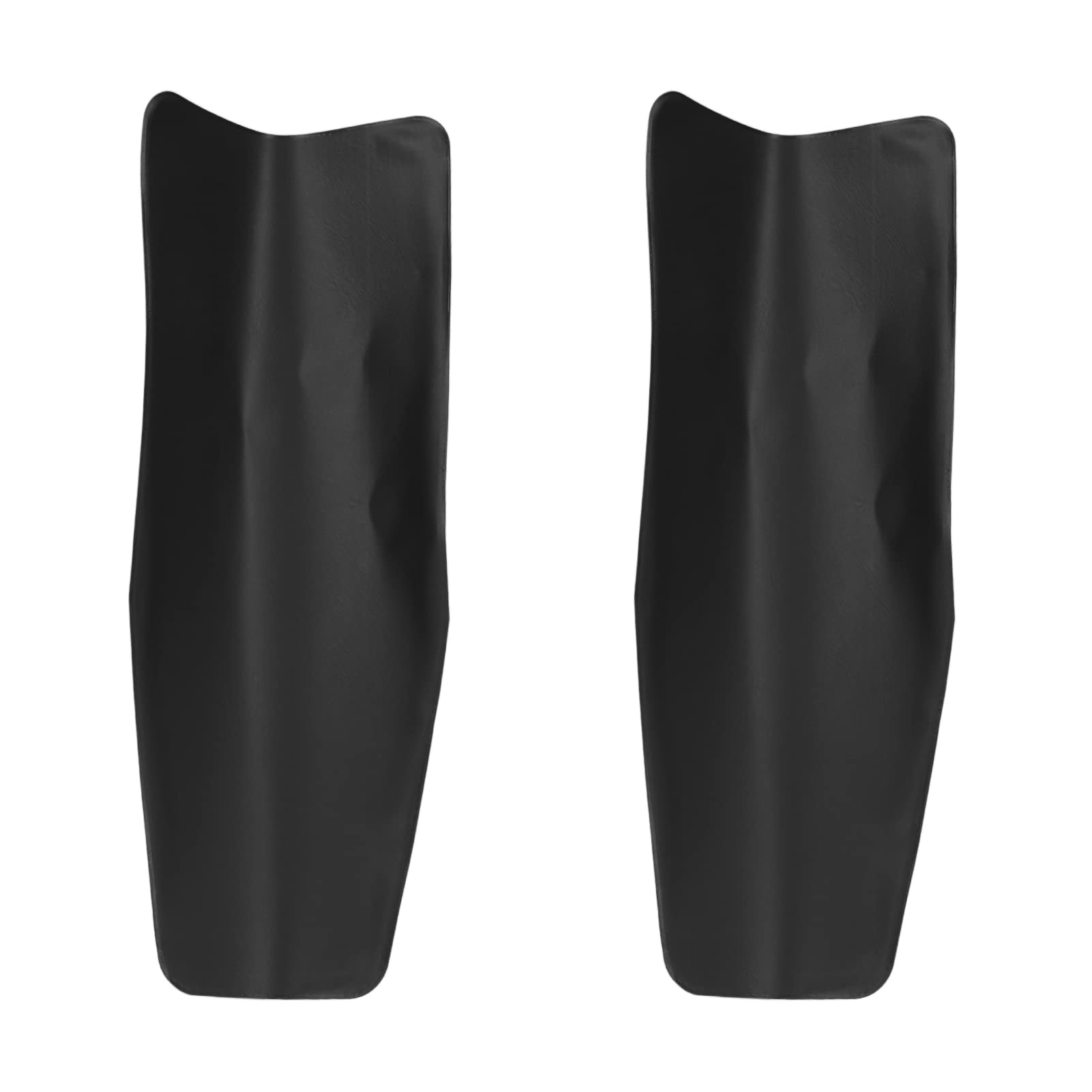 2Pcs Foldable Silicone Oil Drain Funnel Tool - Flexible Reusable Oil Guide Plate 50x20cm (Black) - Perfect for Car, Motorcycle & Machinery Oil Changes