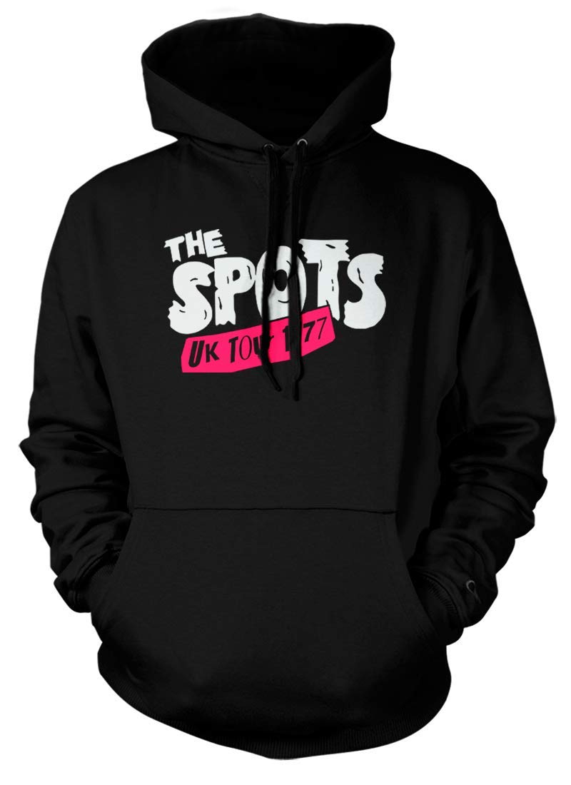 Sex Pistols Secret Gigs Inspired Bathroom Wall Hoodie - XX Large Black | Punk Rock Streetwear for Concerts & Casual Wear