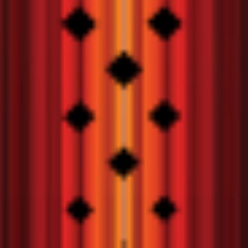 Red Orange Diamonds