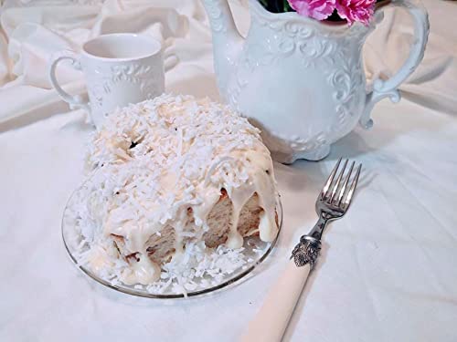 Gourmet Coconut Cream Cinnamon Rolls - Pack of 12 (6 oz Each) | Soft & Fluffy Homemade-Style Pastries | Perfect for Breakfast, Brunch & Holiday Gatherings