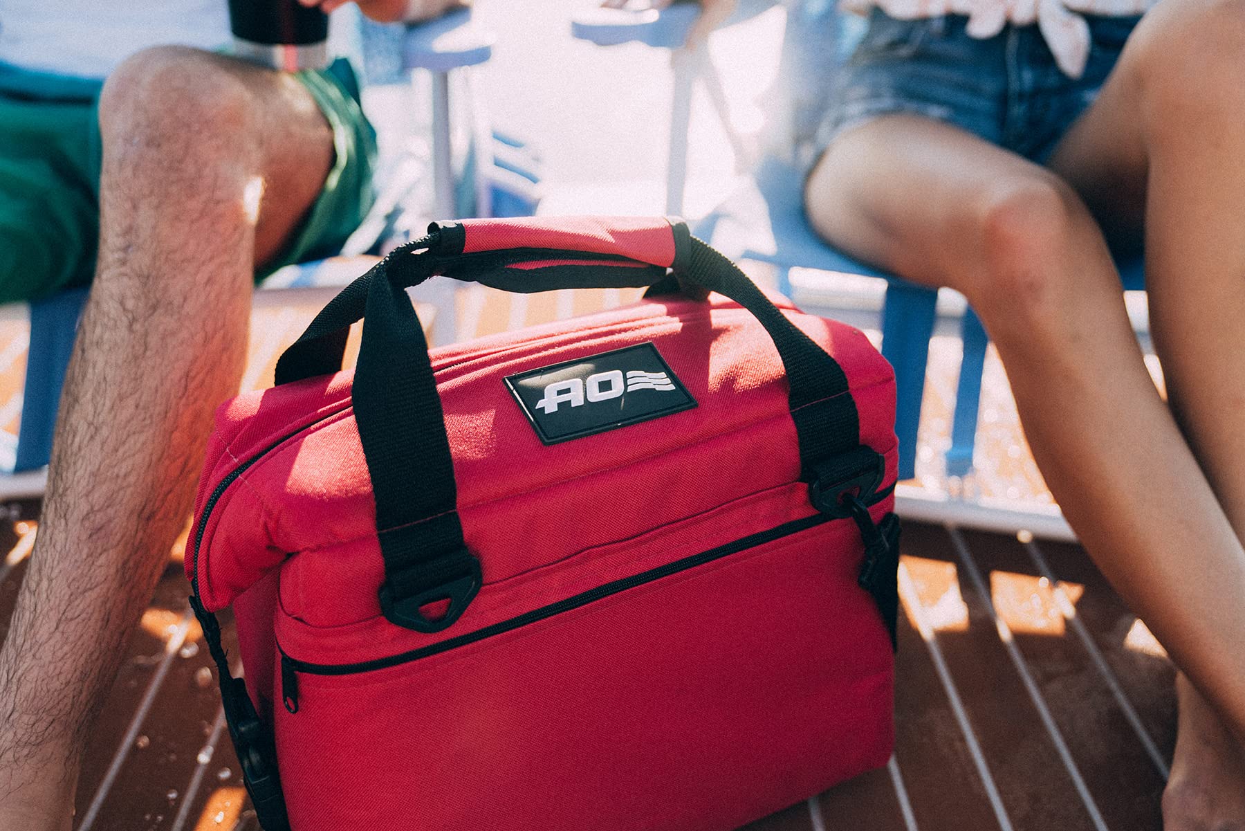 AO Coolers Traveler Original Soft Cooler - 12 Can Capacity, High-Density Insulation, Leakproof & Lightweight for Picnics, Beach Trips & Outdoor Adventures