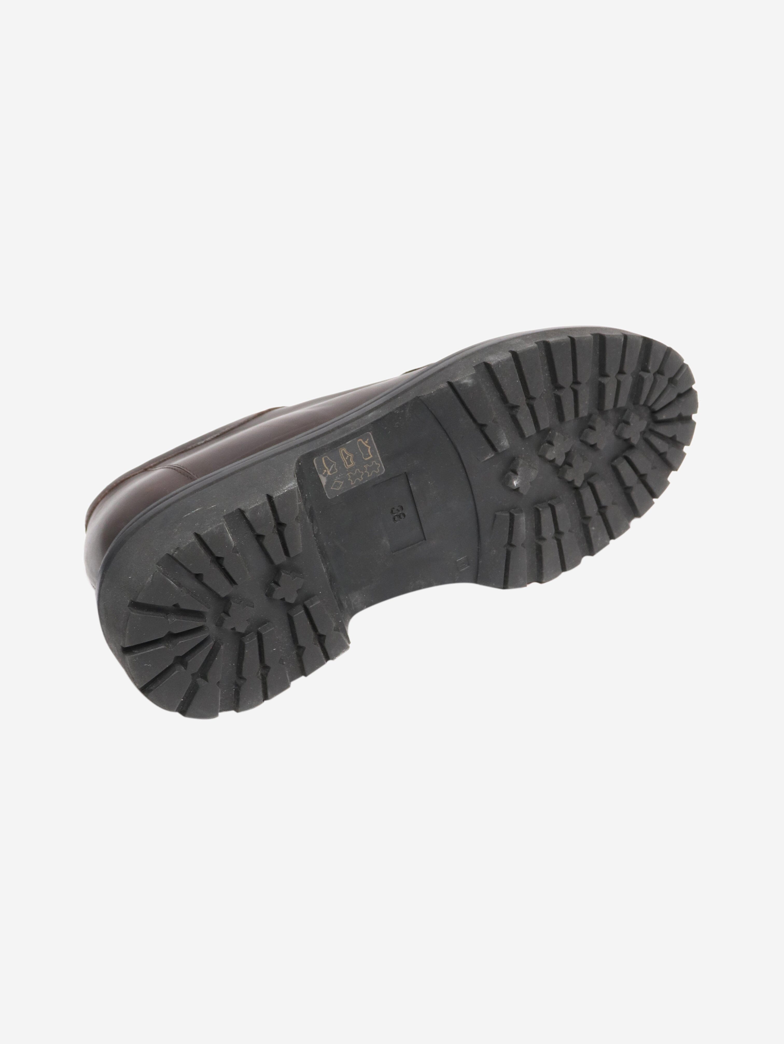 Stylish Brown Derby Shoes for Men & Women - Size EU 38 (UK 5) - Perfect for Office, Formal Events & Business Casual Outfits