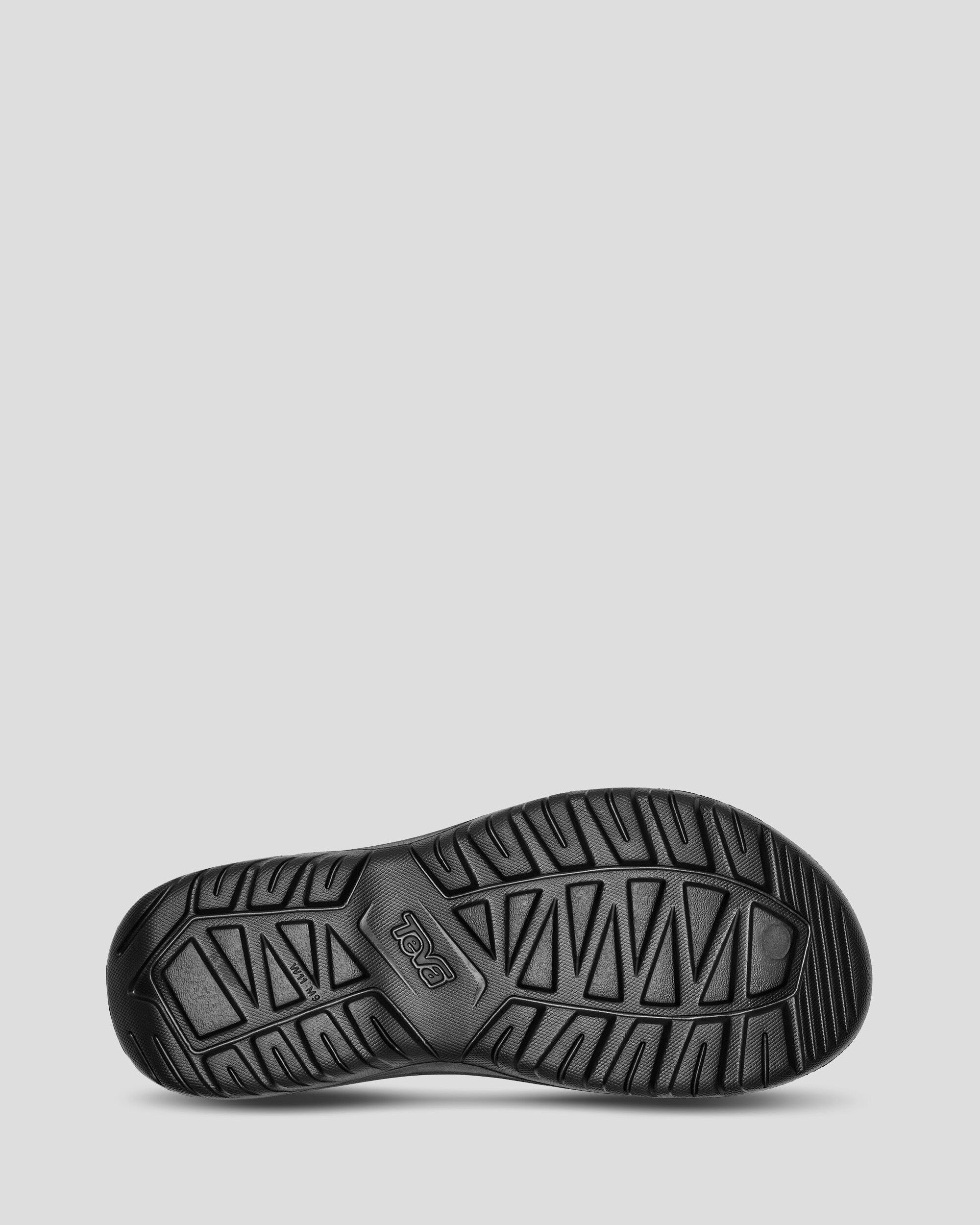 **Teva Hurricane Drift Sandals for Men - Black | Waterproof & Comfortable Outdoor Adventure Sandals for Hiking, Beach & Travel**