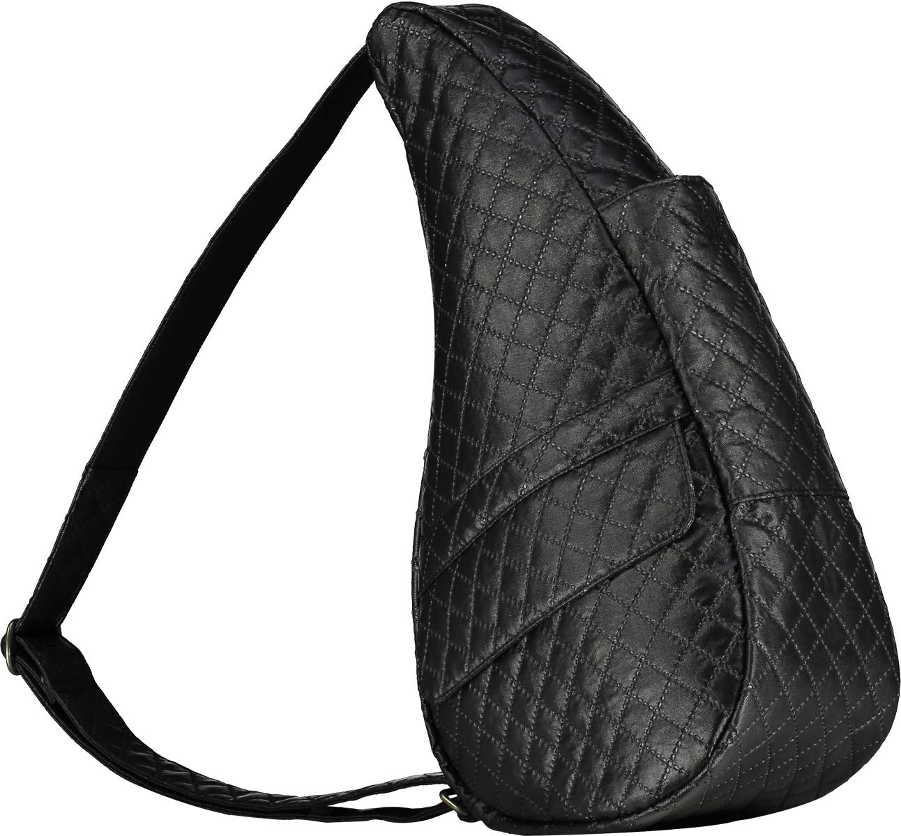 AmeriBag Healthy Back Bag® Small Quilted Tote in Black - Ergonomic Support for Work, Travel & Daily Use