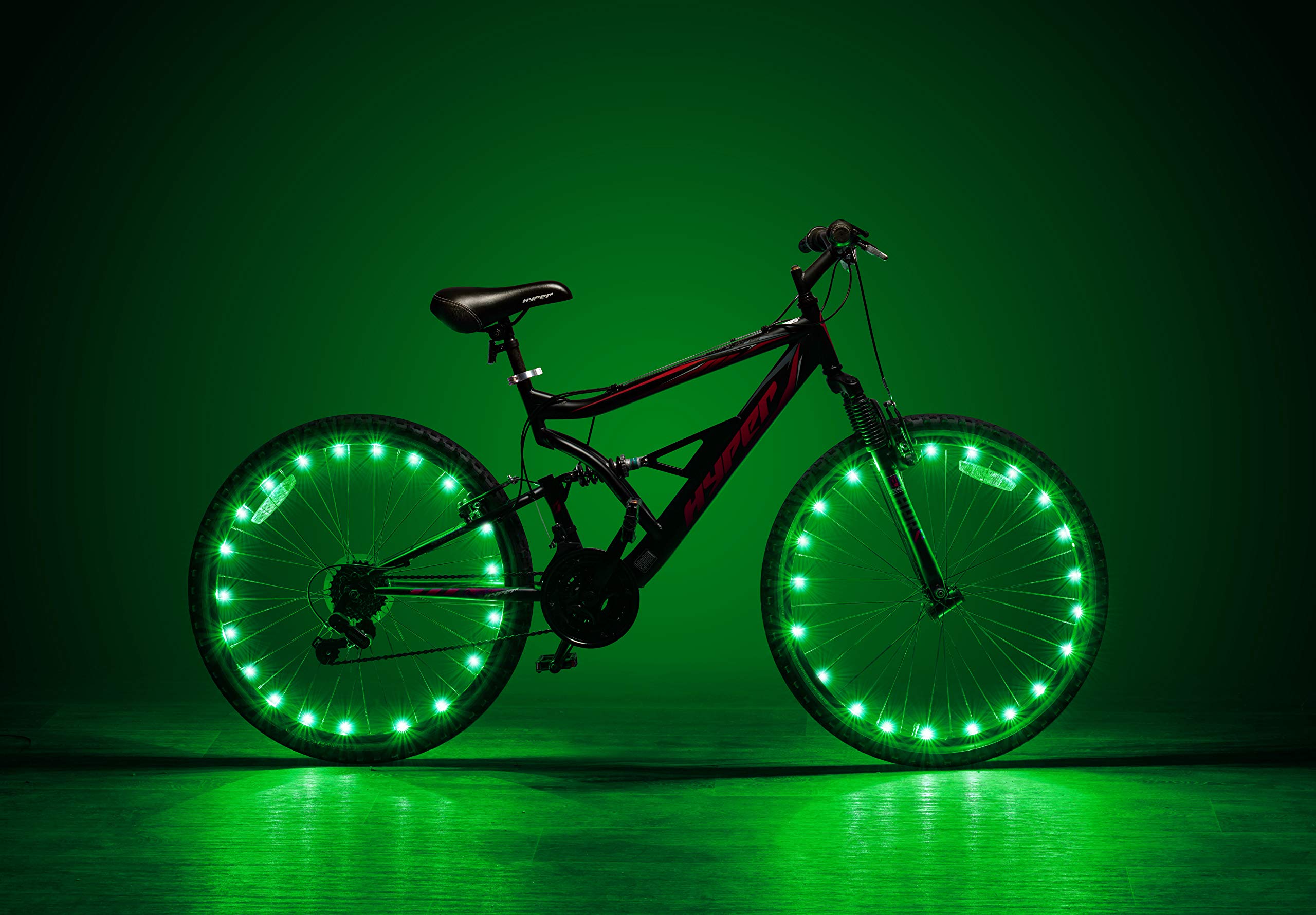 Bright LED Bike Wheel Lights - 2 Pack Waterproof Bicycle Tire Lights for Night Riding Safety - Ultra Bright Spoke Lights for Kids & Adult Bicycles - Perfect for Cycling, Commuting, and Outdoor Night Adventures