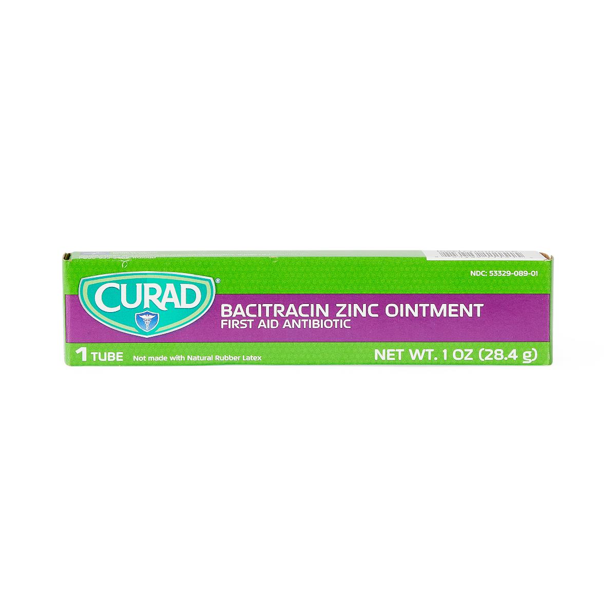 Bacitracin Zinc Ointment - 1 oz Antibacterial Wound Care for Cuts, Scrapes & Minor Burns | First Aid Essential for Home, Travel & Outdoor Activities