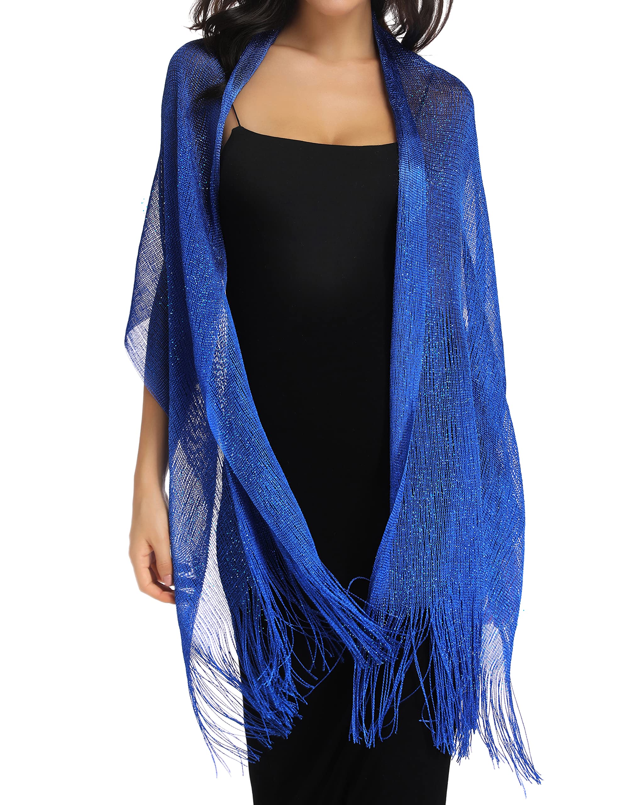 Elegant Rheane Shawls and Wraps for Women - Stylish Buckle Scarf for Evening Dresses, Wedding & Party Attire - Perfect for Formal Events, Date Nights & Special Occasions