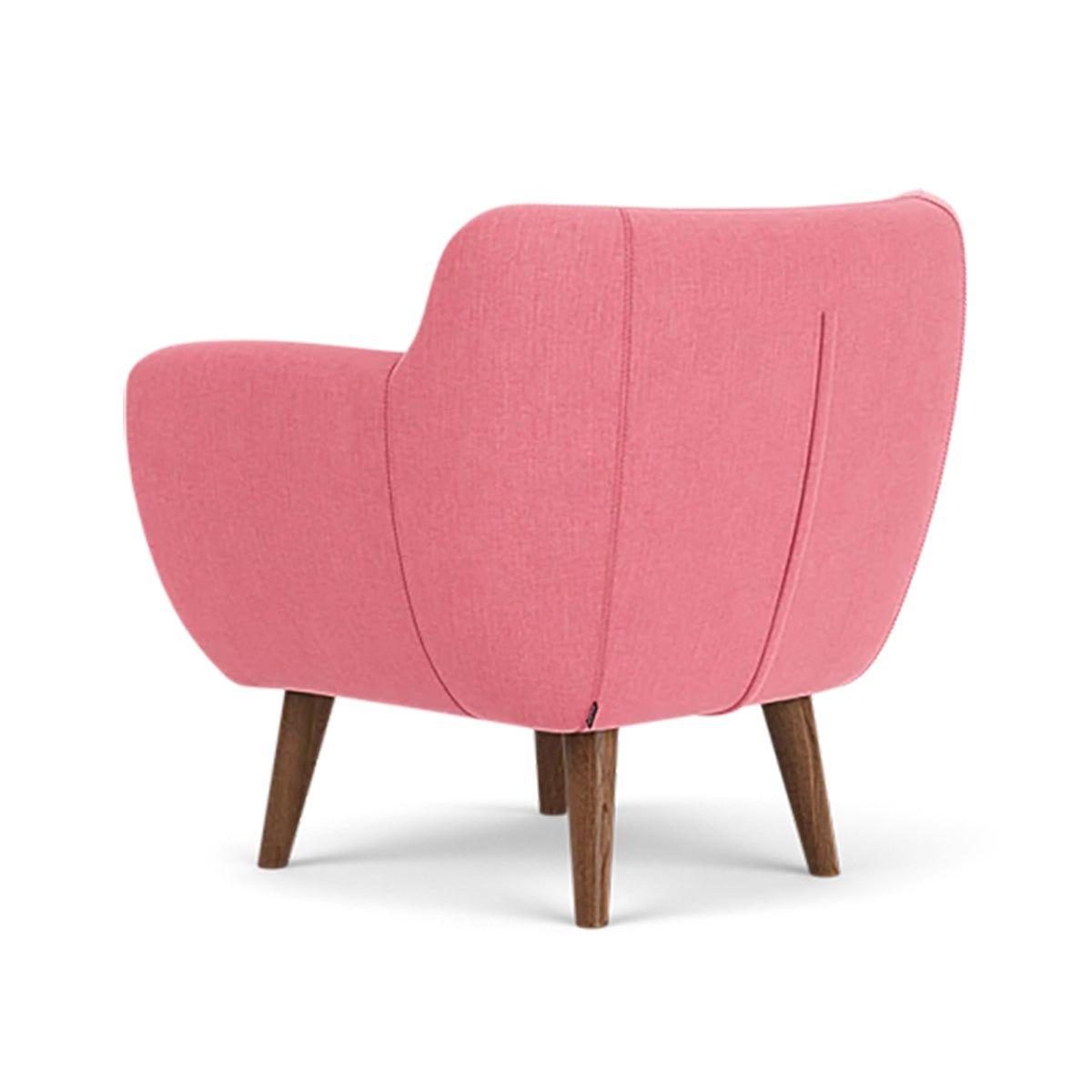 Anne Fabric Armchair - Modern Upholstered Accent Chair for Living Room, Bedroom & Office - Comfortable Lounge Chair with Sturdy Wooden Legs (Perfect for Reading, Relaxing & Home Decor)