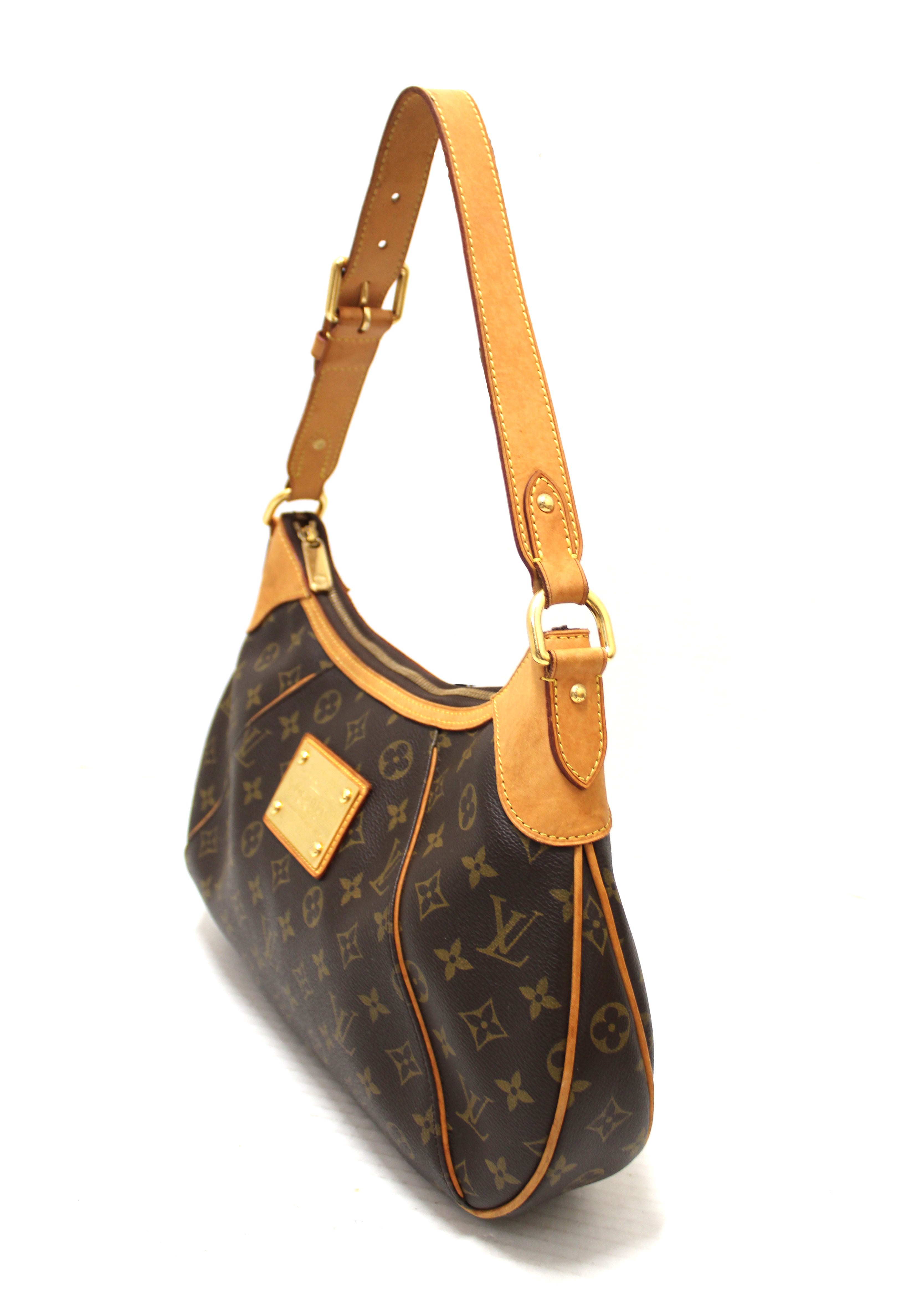 Authentic Louis Vuitton Monogram Thames GM Hobo Shoulder Bag - Luxury Designer Handbag for Women, Perfect for Work, Travel & Everyday Use