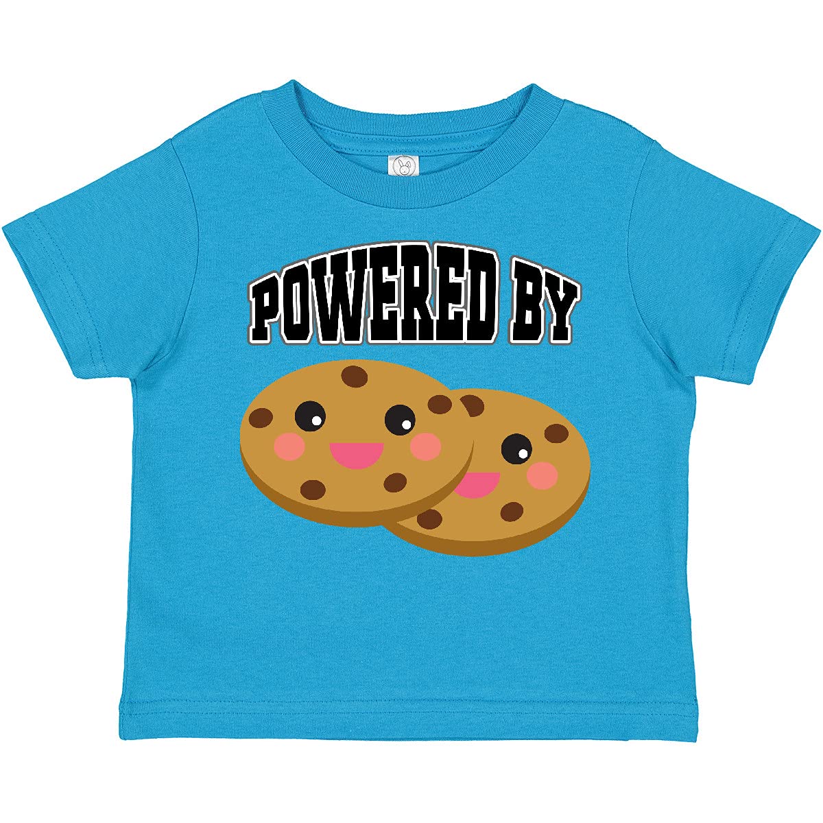 Powered by Cookies Toddler T-Shirt - Soft & Fun Kids Tee for Playtime