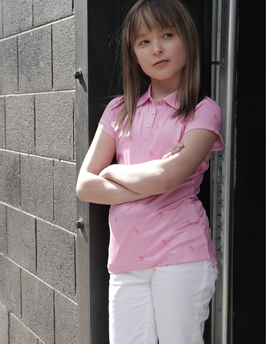Lilibet Girls' Polo Shirt for Youth - Comfortable Cotton Knit Top for School, Sports & Casual Wear