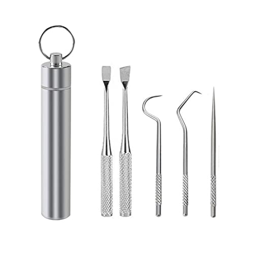 Reheyre Stainless Steel Dental Tools Set - Oral Care & Plaque Removal for Daily Use