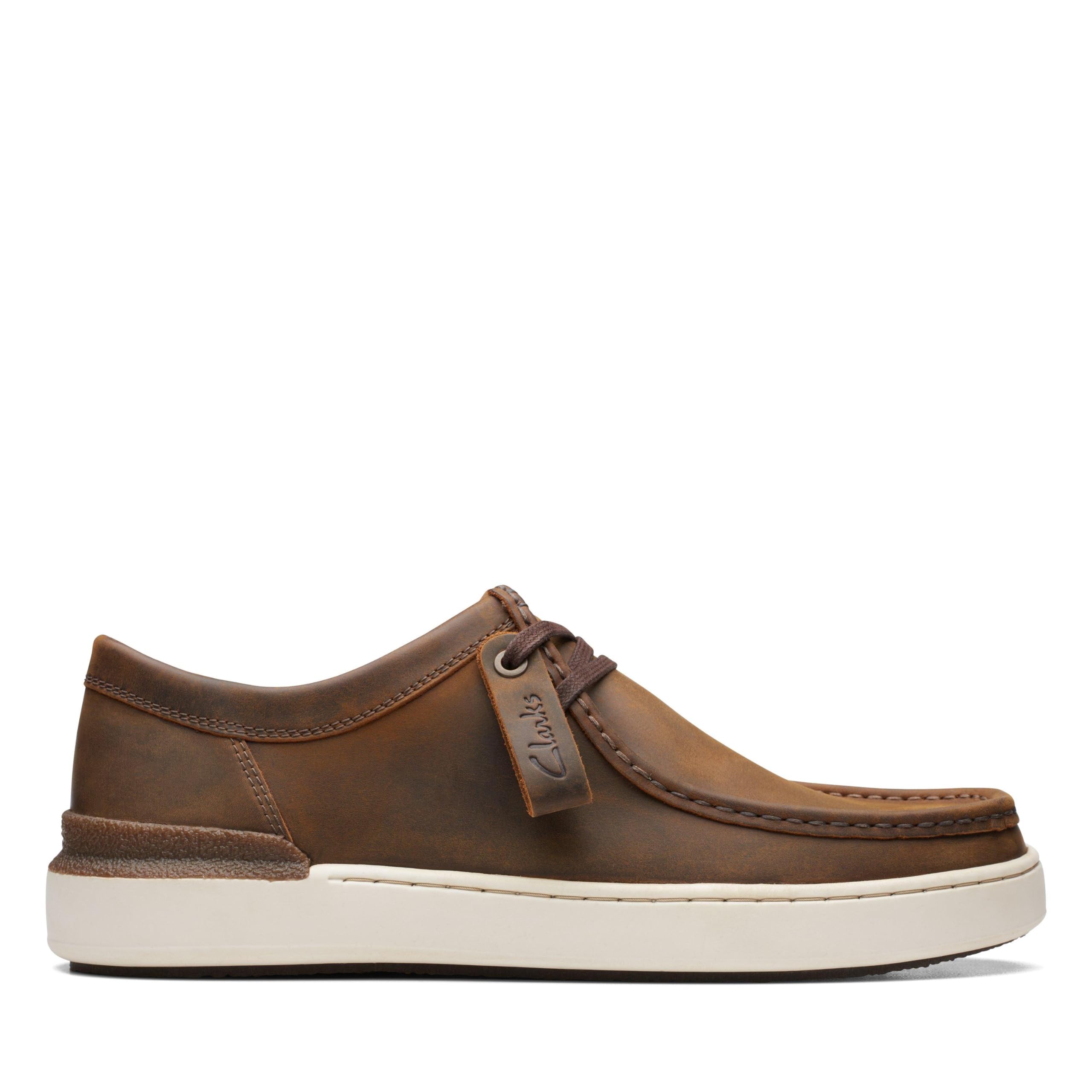 Clarks Men's Courtlite Wally Oxford Shoes - Comfortable & Stylish Casual Dress Shoes for Work, Business & Everyday Wear