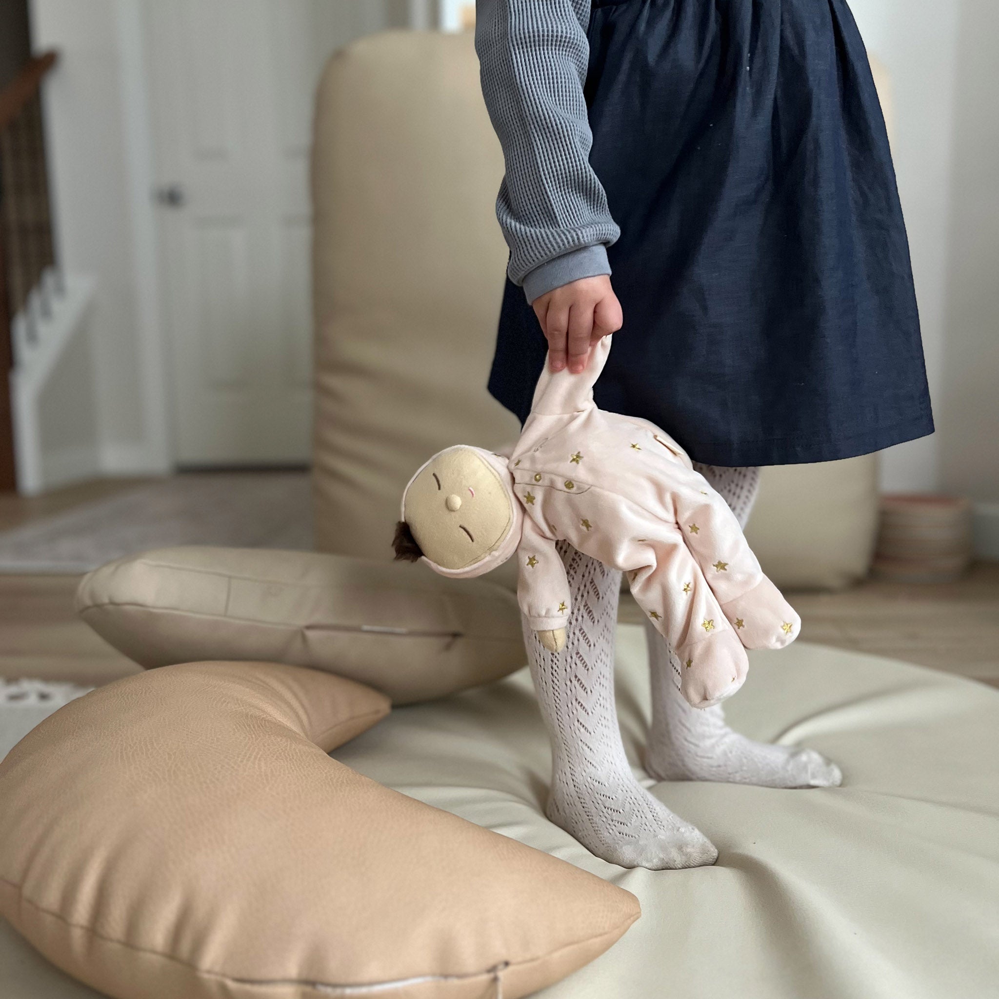 Lullaby Dozy Dinkum Luna - Soft Plush Baby Stuffed Animal Toy for Newborns & Toddlers | Perfect for Nursery Decor, Bedtime Comfort & Cuddling Companion