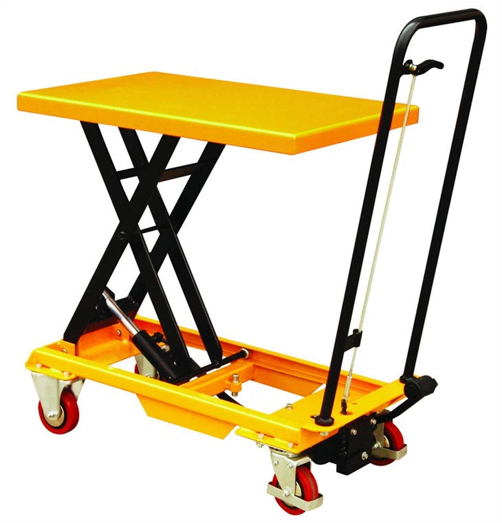 Hydraulic Scissor Lift Table 150kg-500kg Capacity - Heavy Duty Workbench Lift for Warehouse, Factory & Industrial Use