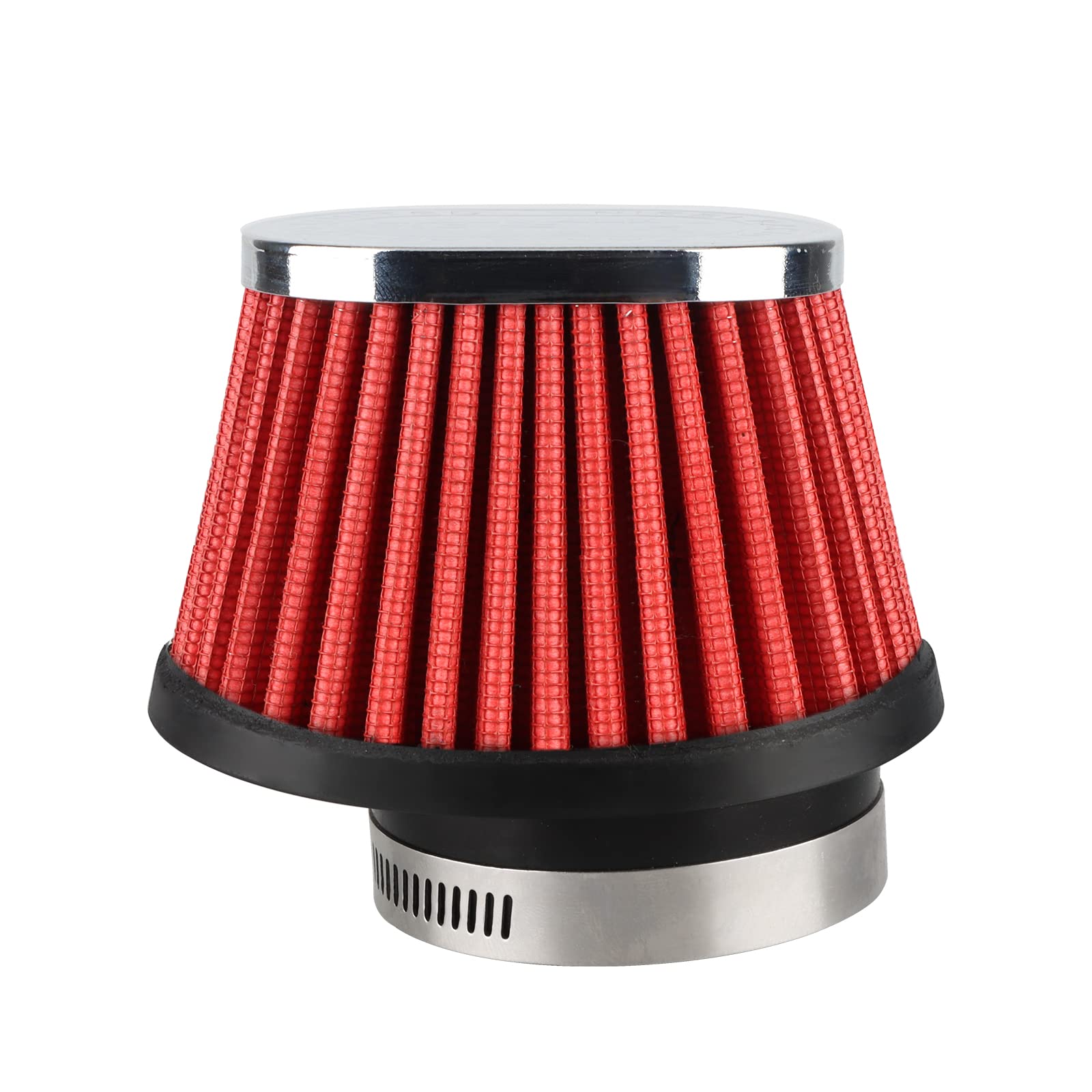 Universal 55mm Motorcycle Air Filter - High Performance Dirt Bike, Pit Bike, Mini Bike, GY6 & ATV Air Filter Replacement - Perfect for Off-Road Riding & Engine Protection