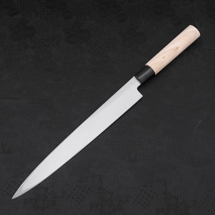 Premium Yanagiba Sushi Knife 255mm - SK Steel Blade with Magnolia Handle for Professional Sushi Chefs & Japanese Cuisine Lovers - Perfect for Slicing Raw Fish, Sashimi & Sushi Preparation