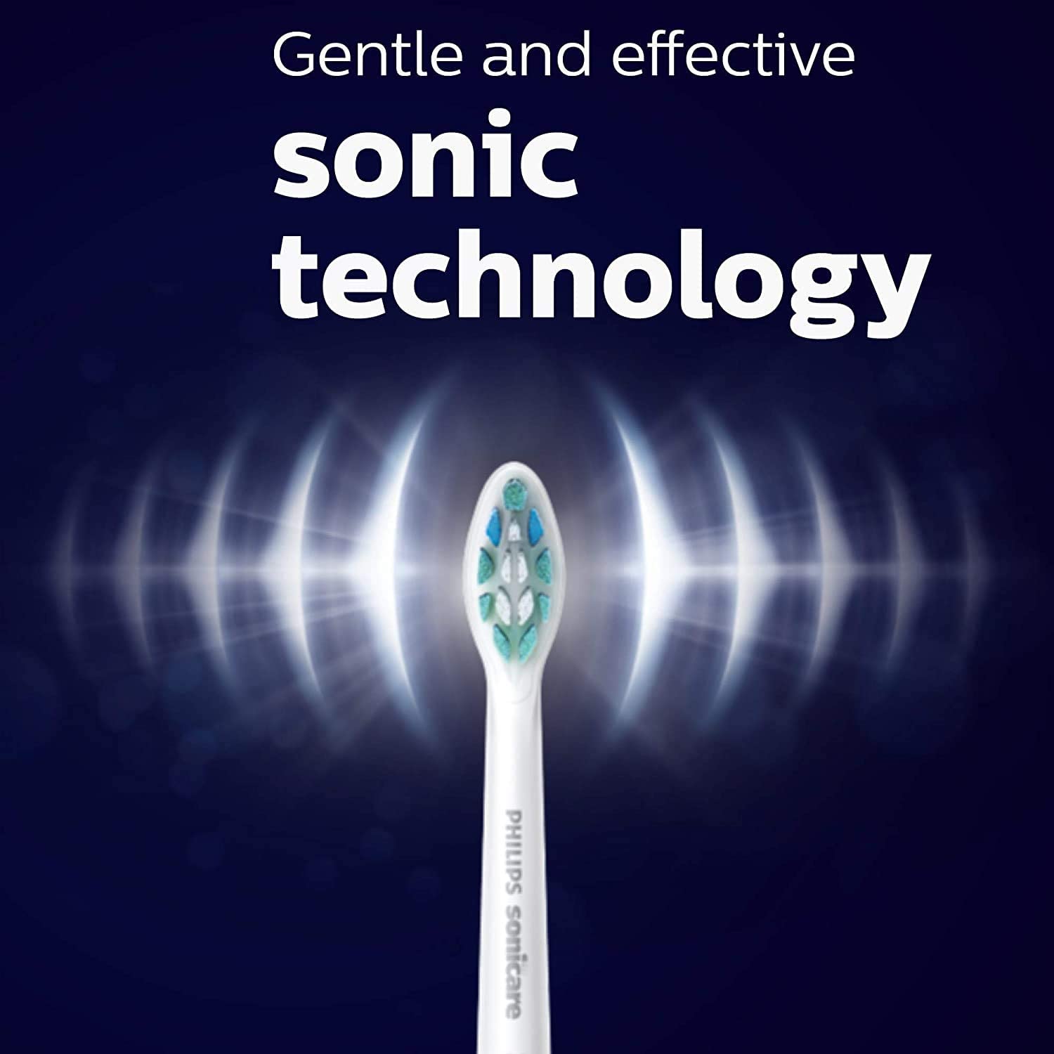 Philips Sonicare ProtectiveClean 4100 Electric Toothbrush HX6815/01 - Rechargeable Toothbrush with Pressure Sensor & 3 Modes for Deep Cleaning, Whitening & Gum Care - Perfect for Travel & Daily Oral Hygiene