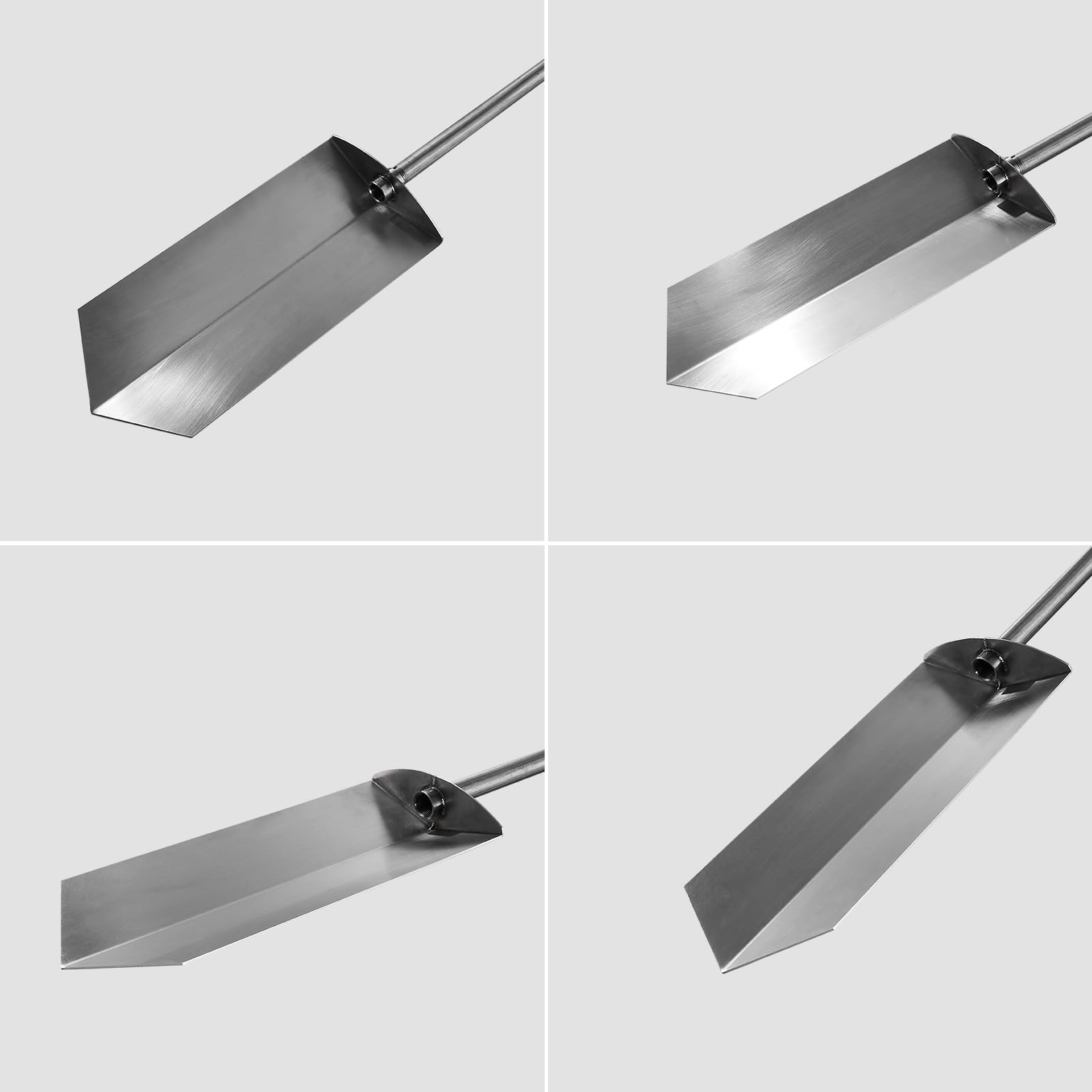 Durable Culvert Cleaning Hand Tool - Heavy Duty Culvert Shovel for Drainage Maintenance | Perfect for Storm Drains, Ditches & Sewer Pipe Cleaning