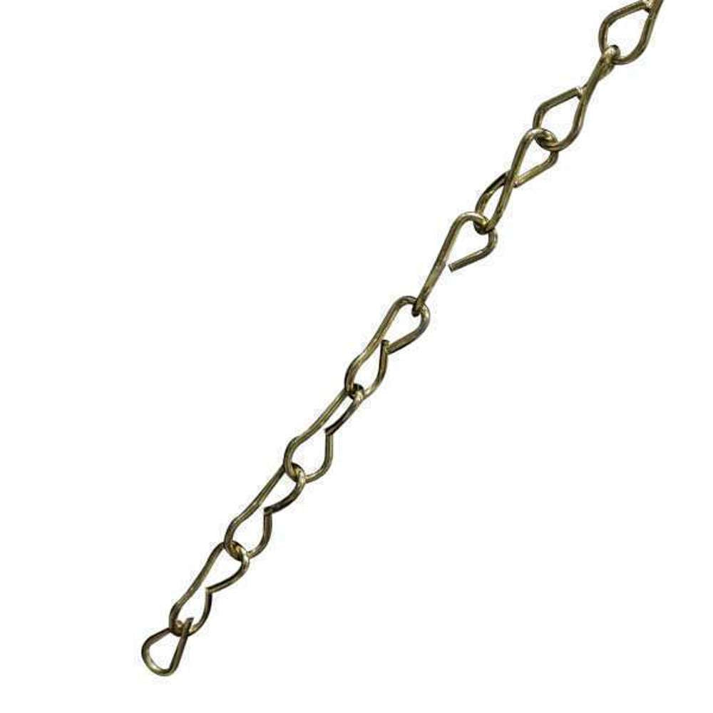 2.5mm x 100ft Stainless Steel Chain Jack Single Z/P - Heavy Duty Marine & Industrial Use for Lifting, Towing & Securing
