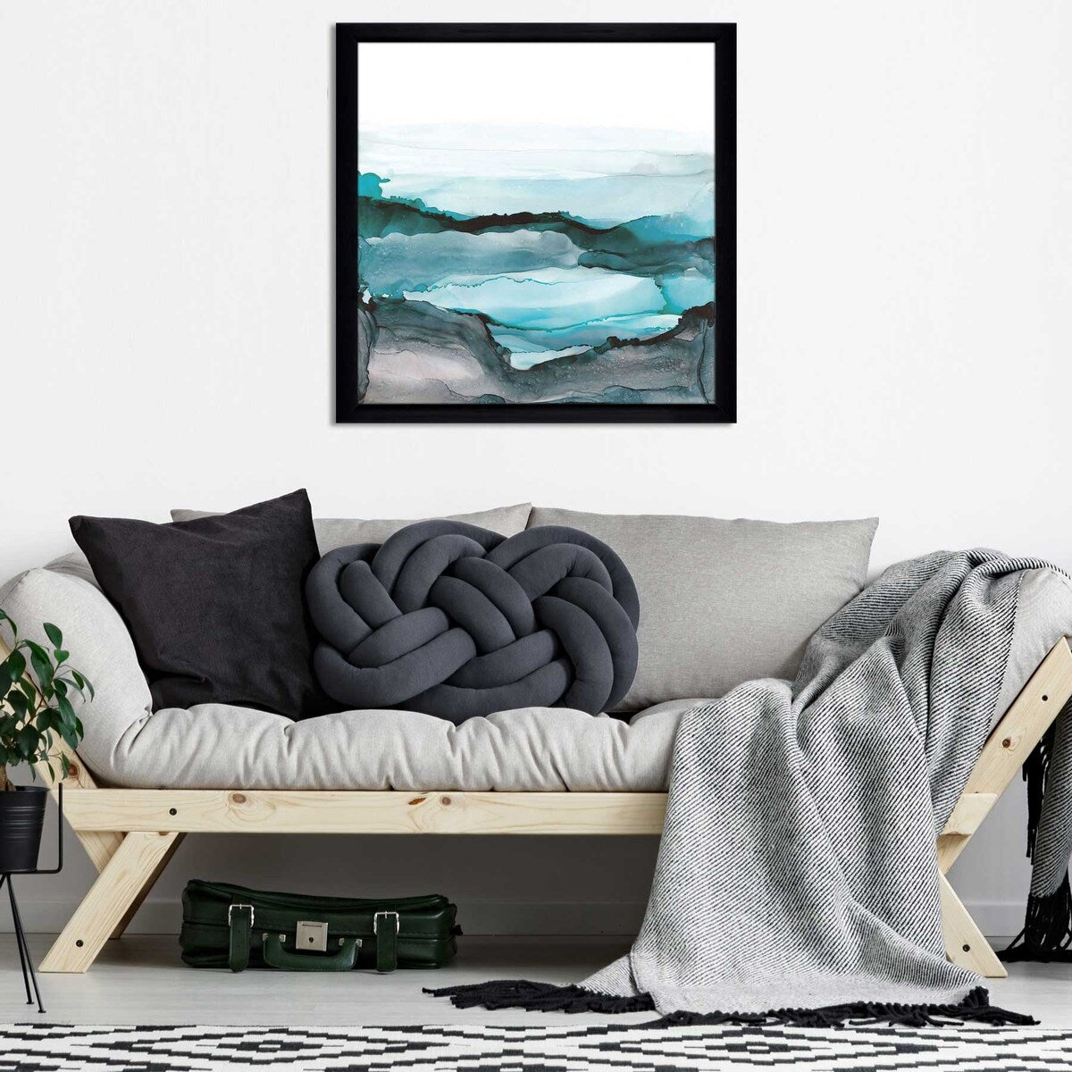 Chris Paschke Aquascape II Acrylic Wall Art Print - Modern Home Decor for Living Room, Bedroom & Office