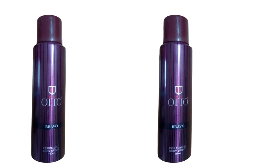 OTTO BRAVO Perfume for Men - 2 Pack Set | Long Lasting Fragrance for Daily Wear, Office & Special Occasions