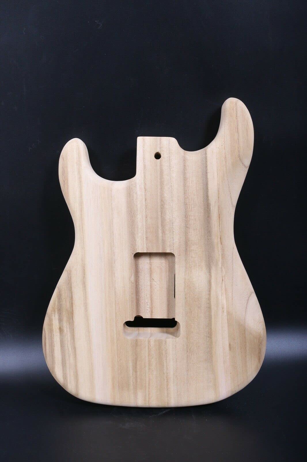 Premium Paulownia Wood Electric Guitar Body Blank - Unfinished Sanded SSH Style for DIY Guitar Builders | Perfect for Custom Electric Guitar Projects & Replacement Parts