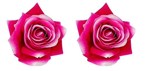 BOXO Wedding Flower Hair Clip for Women - Elegant Bridal Hair Accessories, 10 Grams, Multi-Color (Pack of 1) - Perfect for Weddings, Prom, Parties & Special Occasions